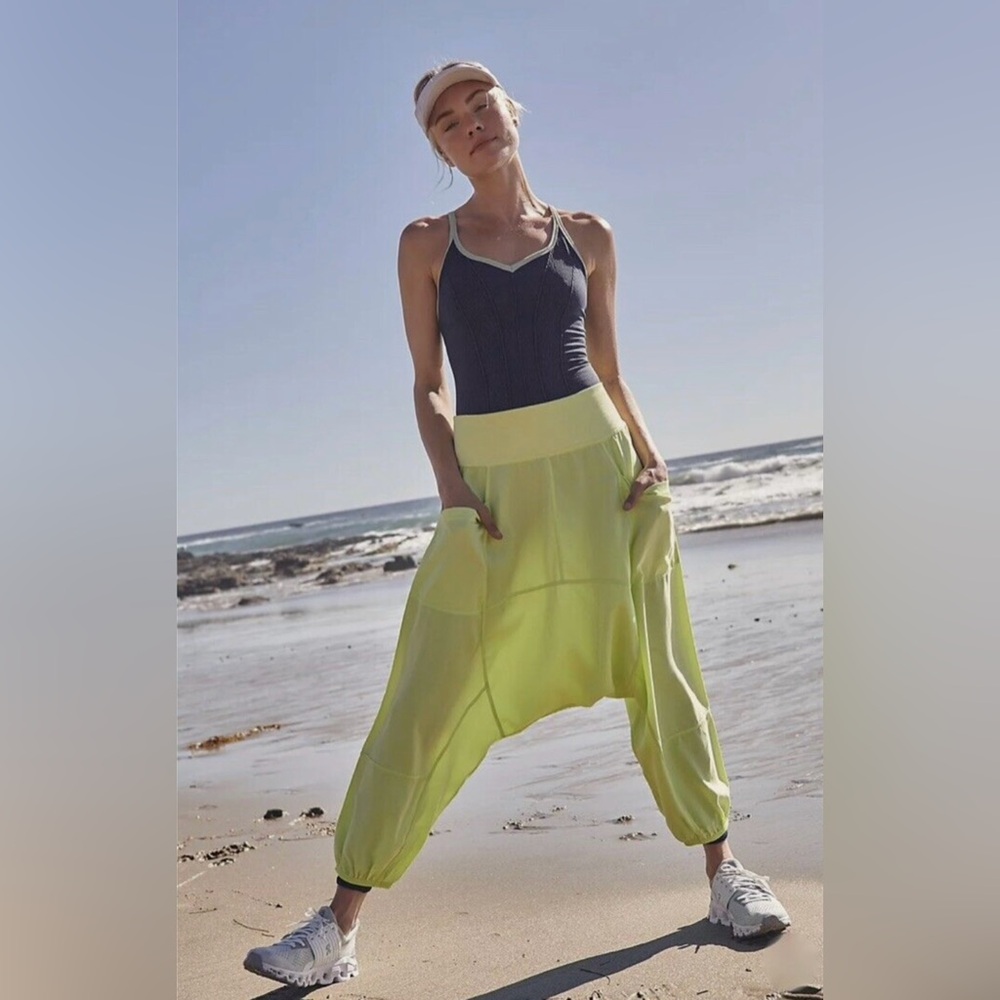 Free People Movement Give Your All Harem Joggers